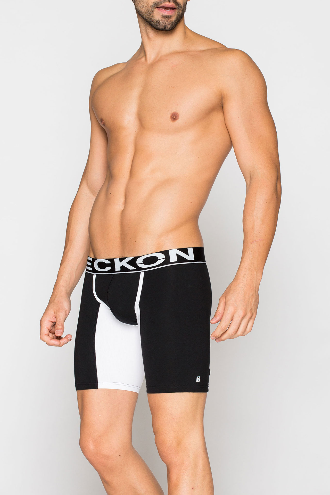 Men's Low Rise Contour Pouch Long Boxer Briefs Underwear