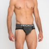 men's micro modal low rise contour pouch briefs underwear black